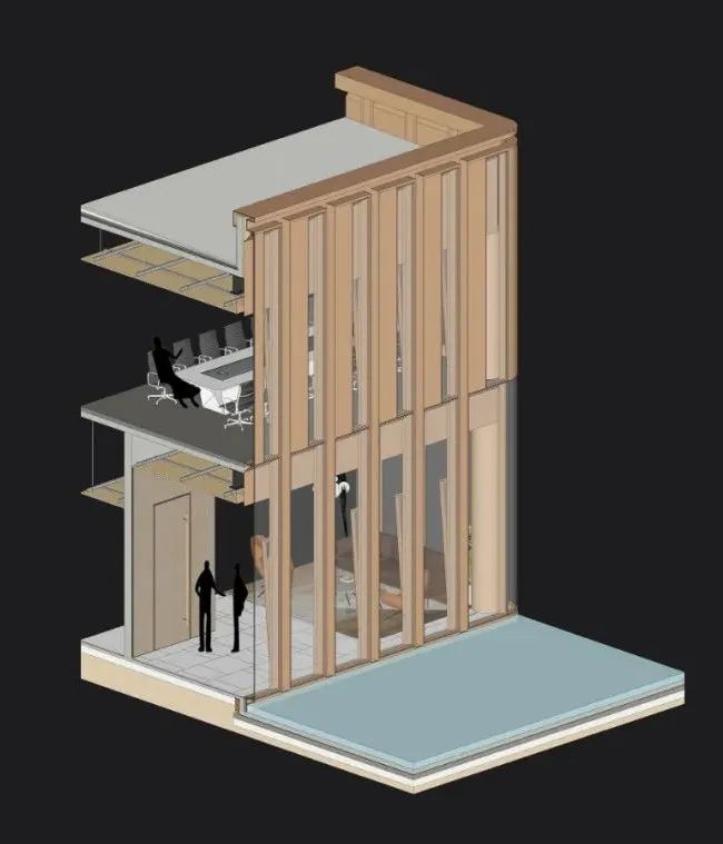 BIM建筑|​博元体验中心：模数化的整合式设计探索 / UUA