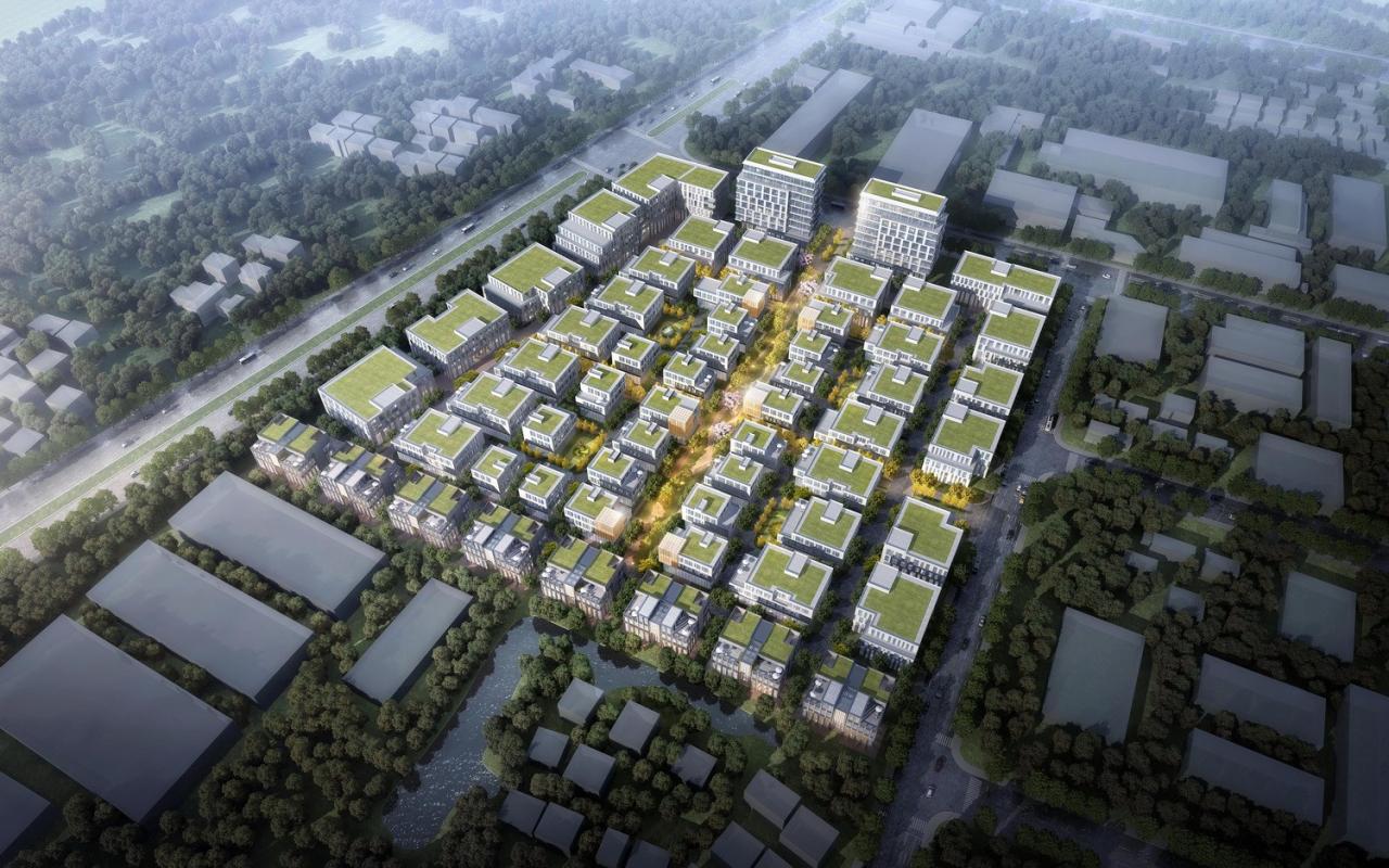 BIM建筑|“新冠疫情”和“逆全球化”冲击下，产业社区“破局”的六大路径 / 三益中国