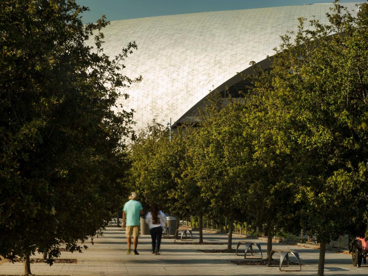 BIM建筑|洛杉矶索菲体育场 / HKS