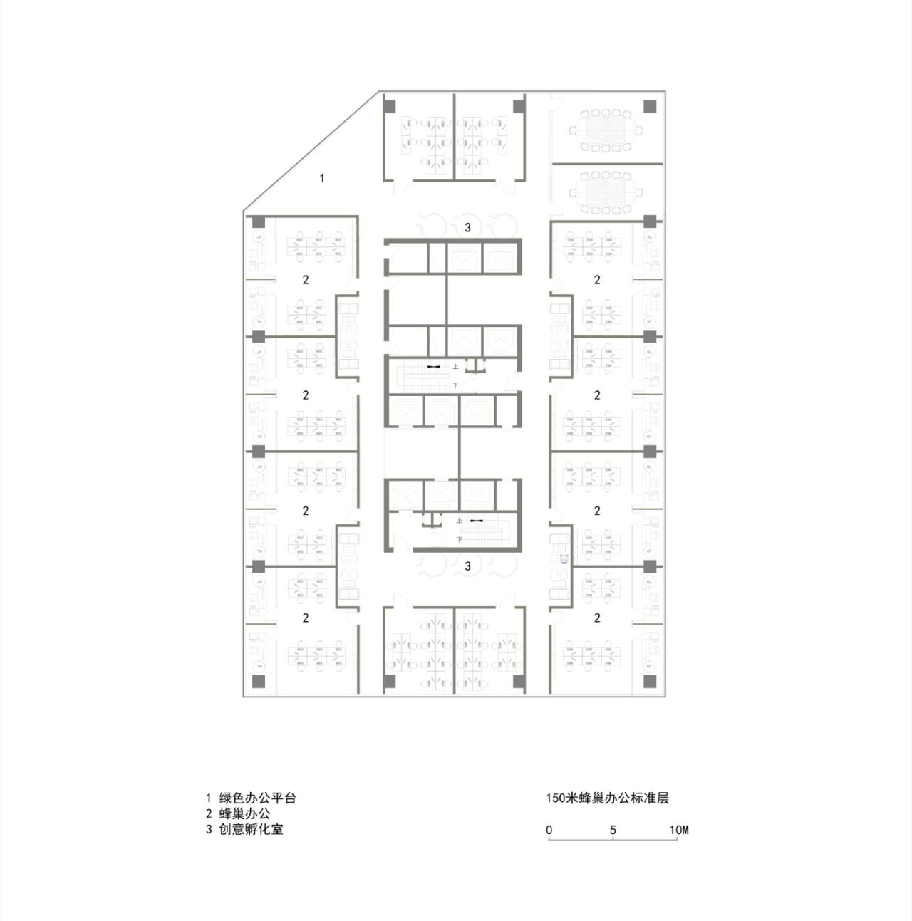 BIM建筑|一桥两相望:苏州高铁新城双子塔 / 简和建筑