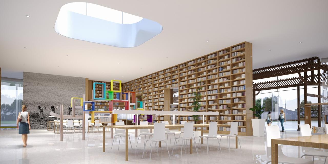 BIM建筑|婺川复园——遵义市务川县文化中心设计方案 / 外行建筑