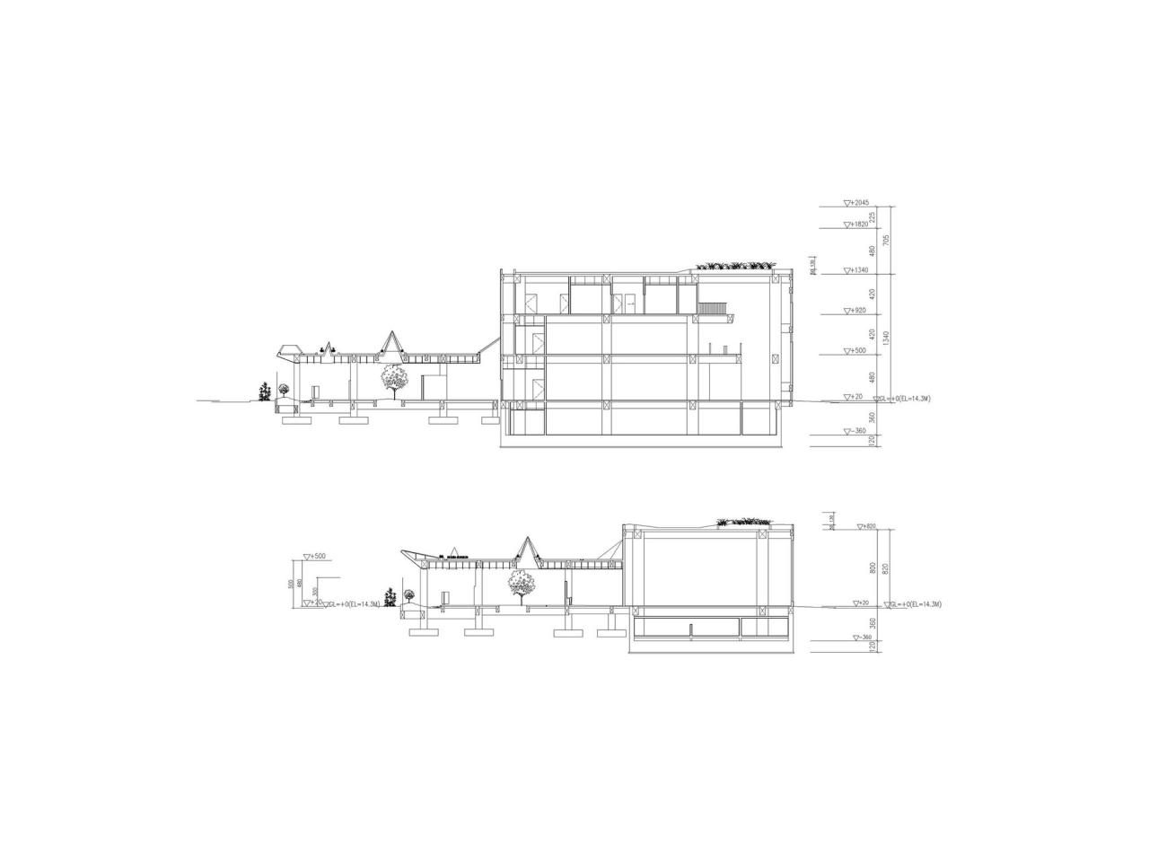 BIM建筑|苏澳高速公路休息区及服务区 / 翁祖模建筑师事务所