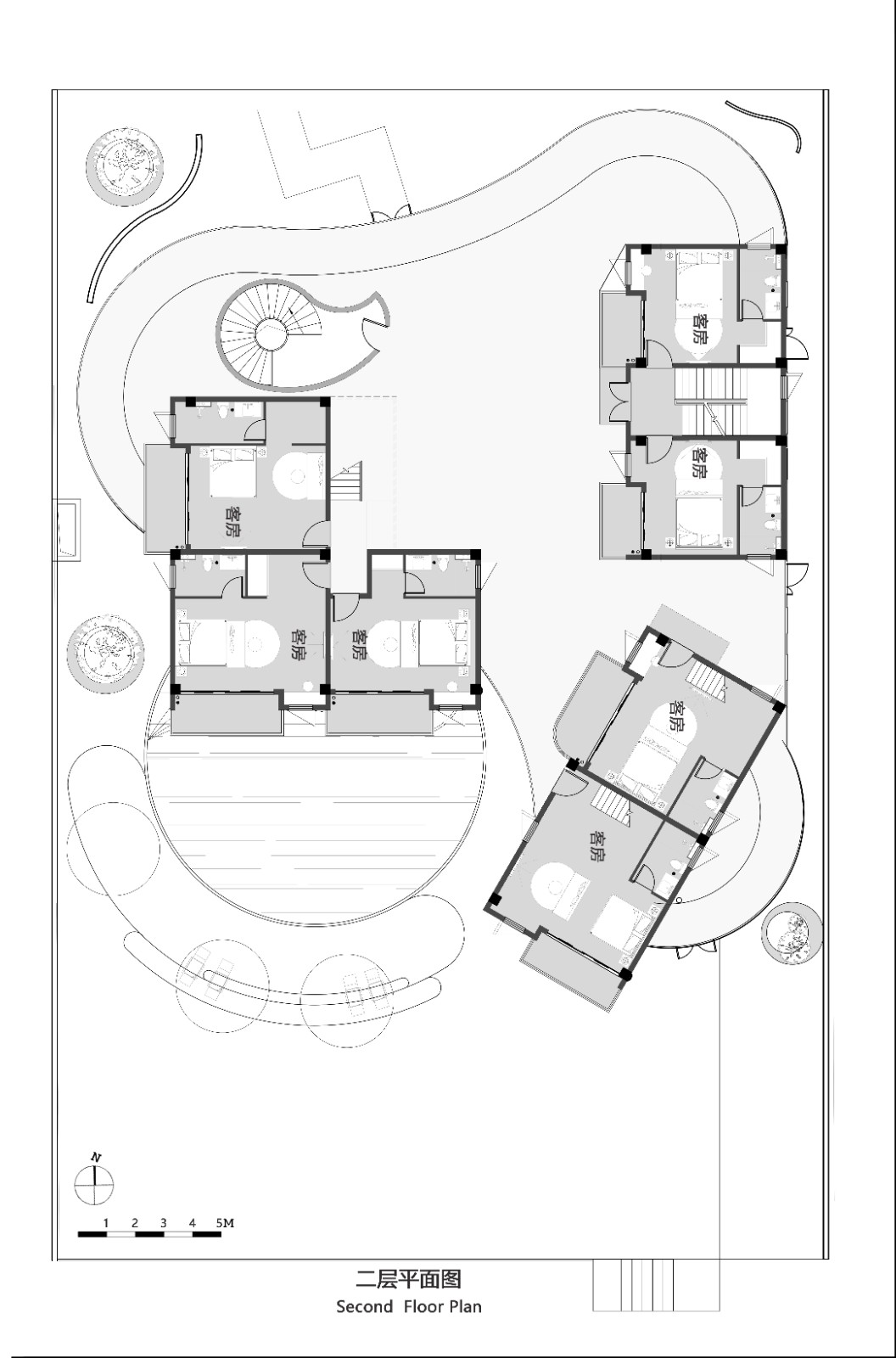 BIM建筑|漂浮的房子 / 巢羽建筑设计事务所