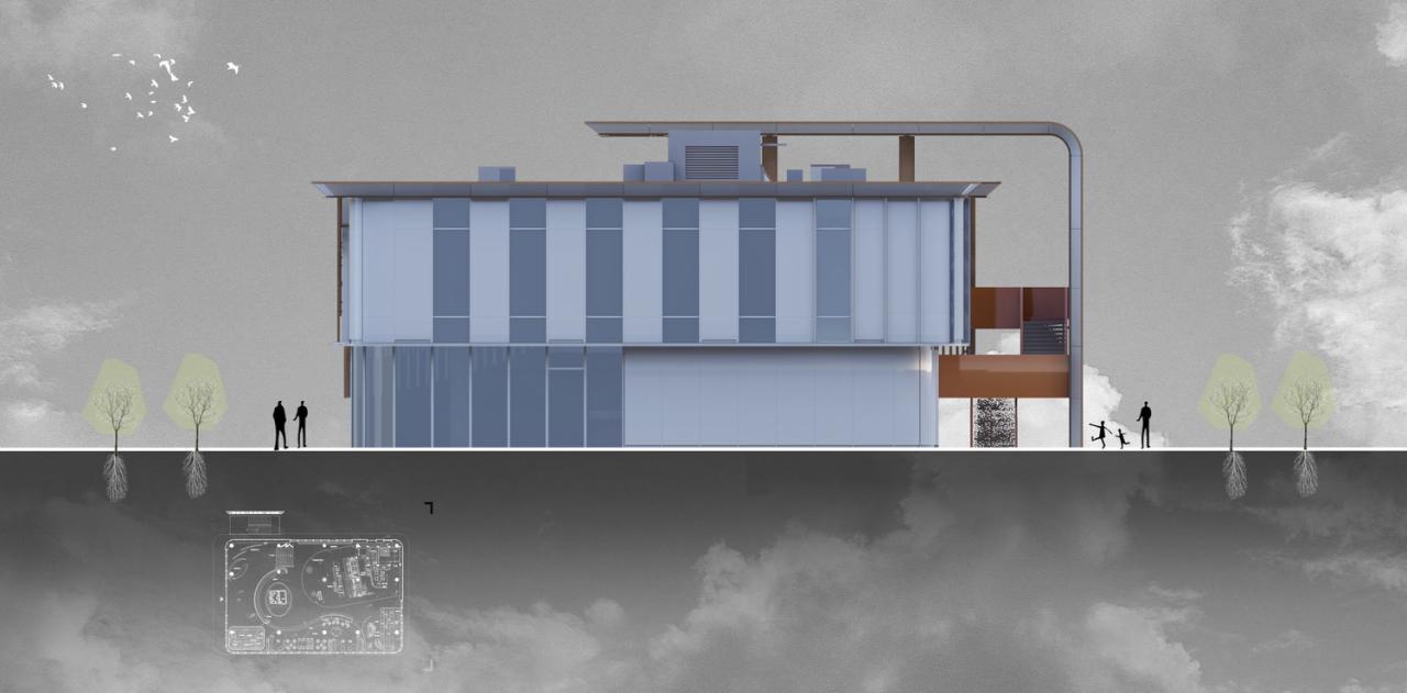 BIM建筑|流动魅力的艺术邂逅 如东金地至尚 ▪ 展示中心 / 成执设计