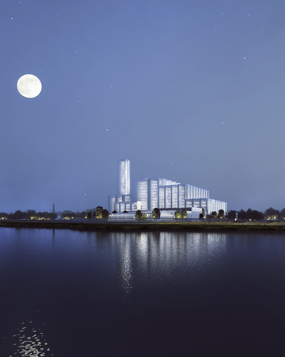 BIM建筑|嘉善伟明环保垃圾焚烧发电厂更新 / UUA建筑设计事务