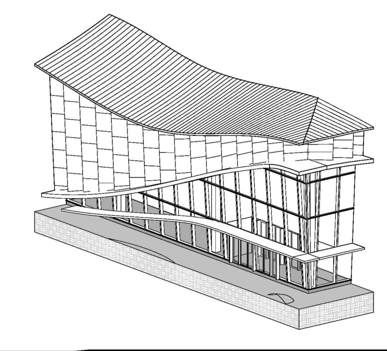 BIM建筑|诺贝尔科技文化中心 / CROX