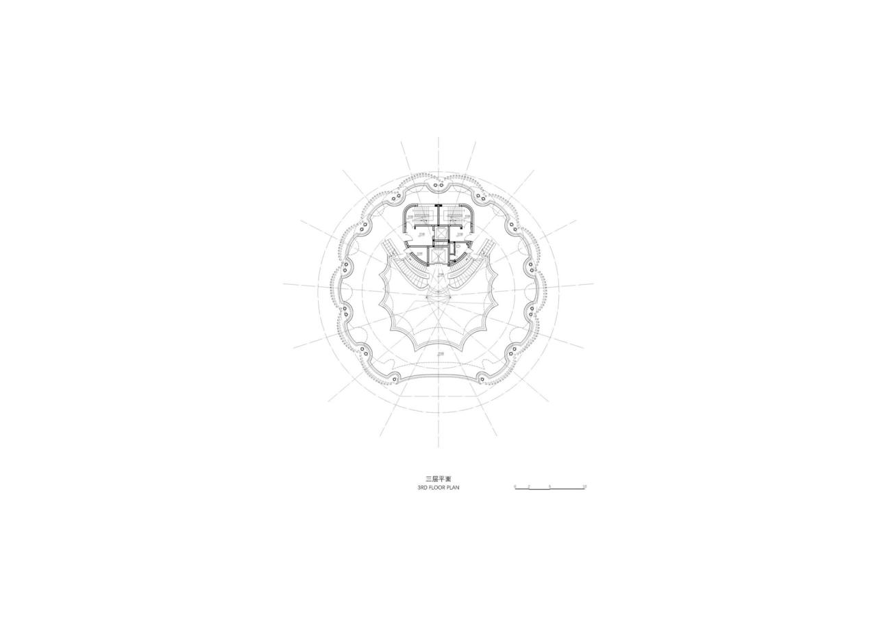 BIM建筑|成都熊猫基地熊猫塔，机械‘竹笋’ / UDG.零号工作室