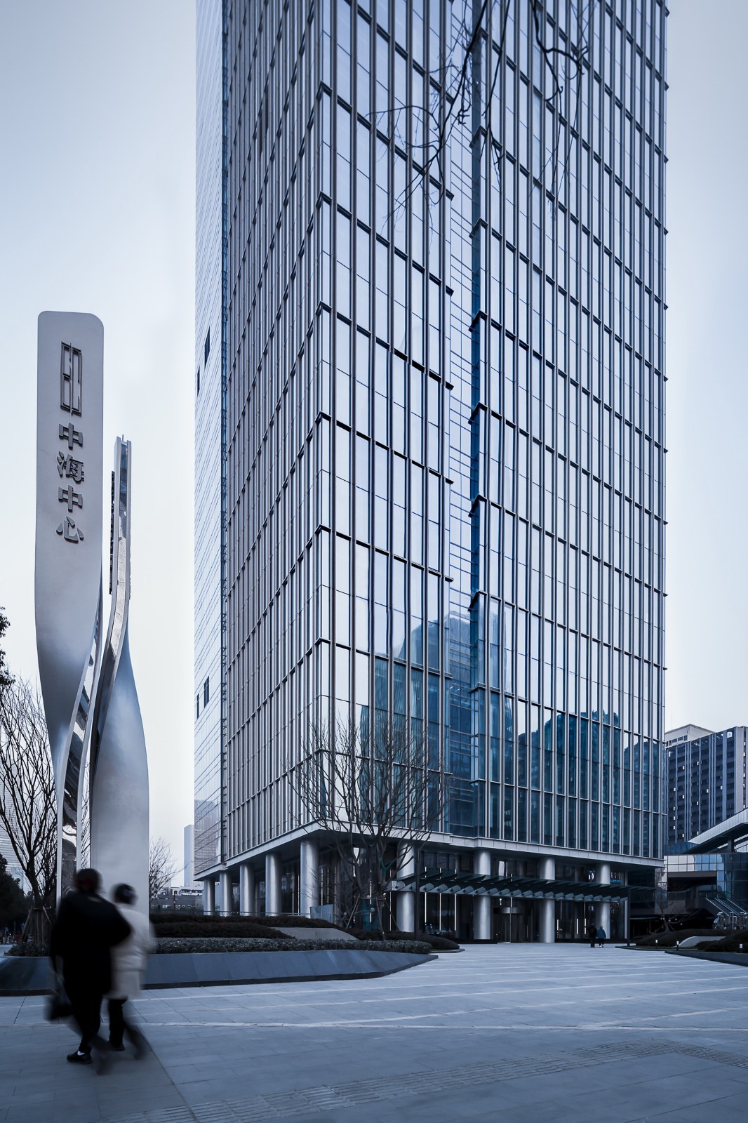 BIM建筑|城市天际线的重塑与街道生活的缝合：武汉中海中心 / 柏涛设计