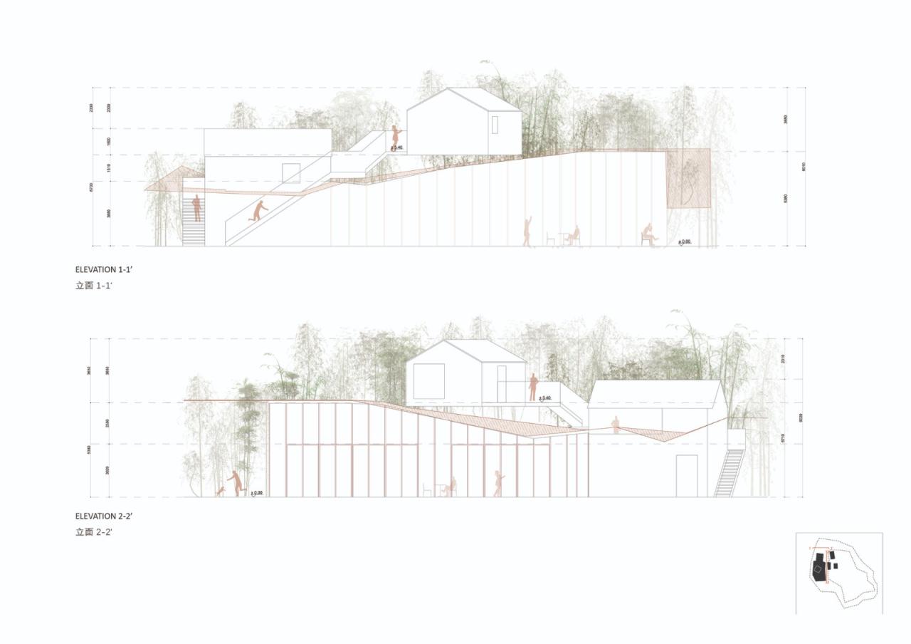 BIM建筑|青龙坞流云廊 / 藤本壮介事务所