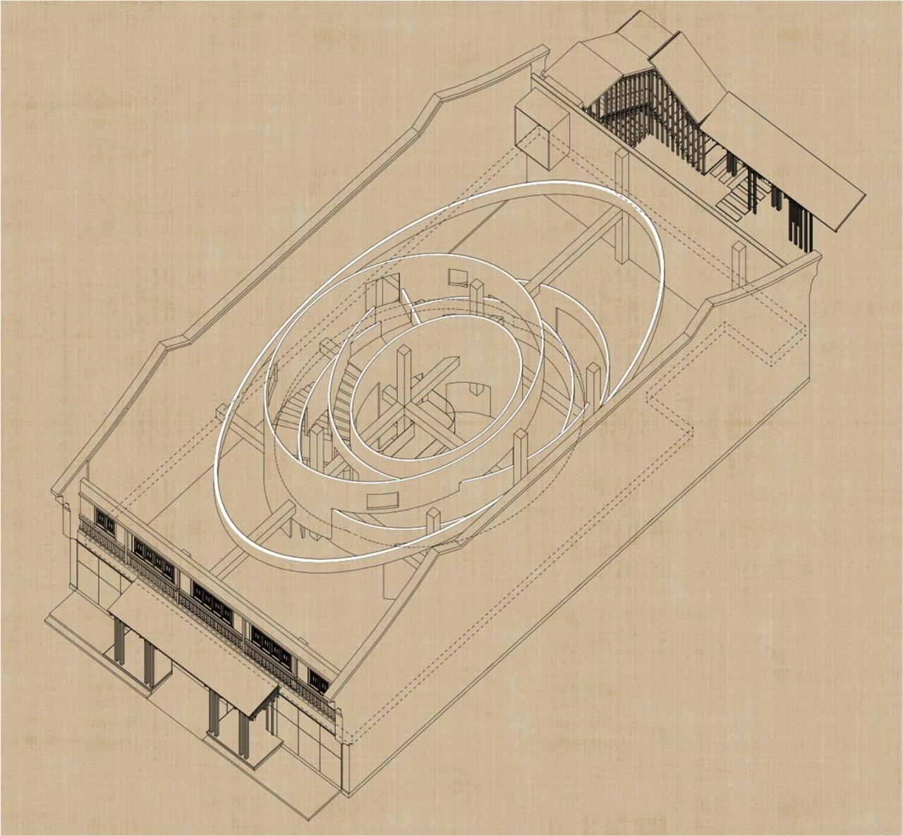 BIM建筑|“借山重影”，塘栖枇杷博物馆 / 田之间建筑