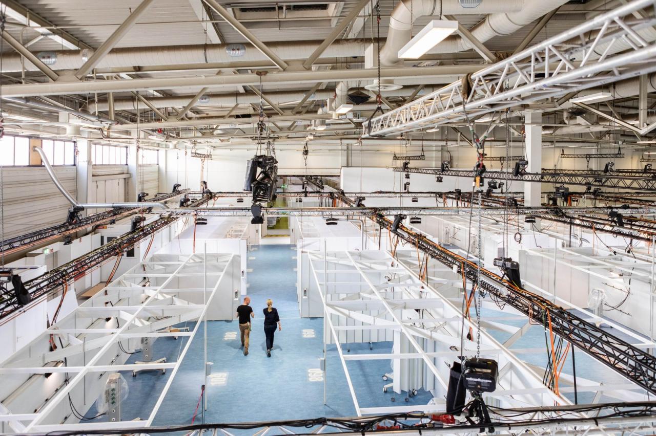 BIM建筑|柏林新型冠状病毒治疗中心，展览中心变方舱医院 / Heinle, Wischer und Partner