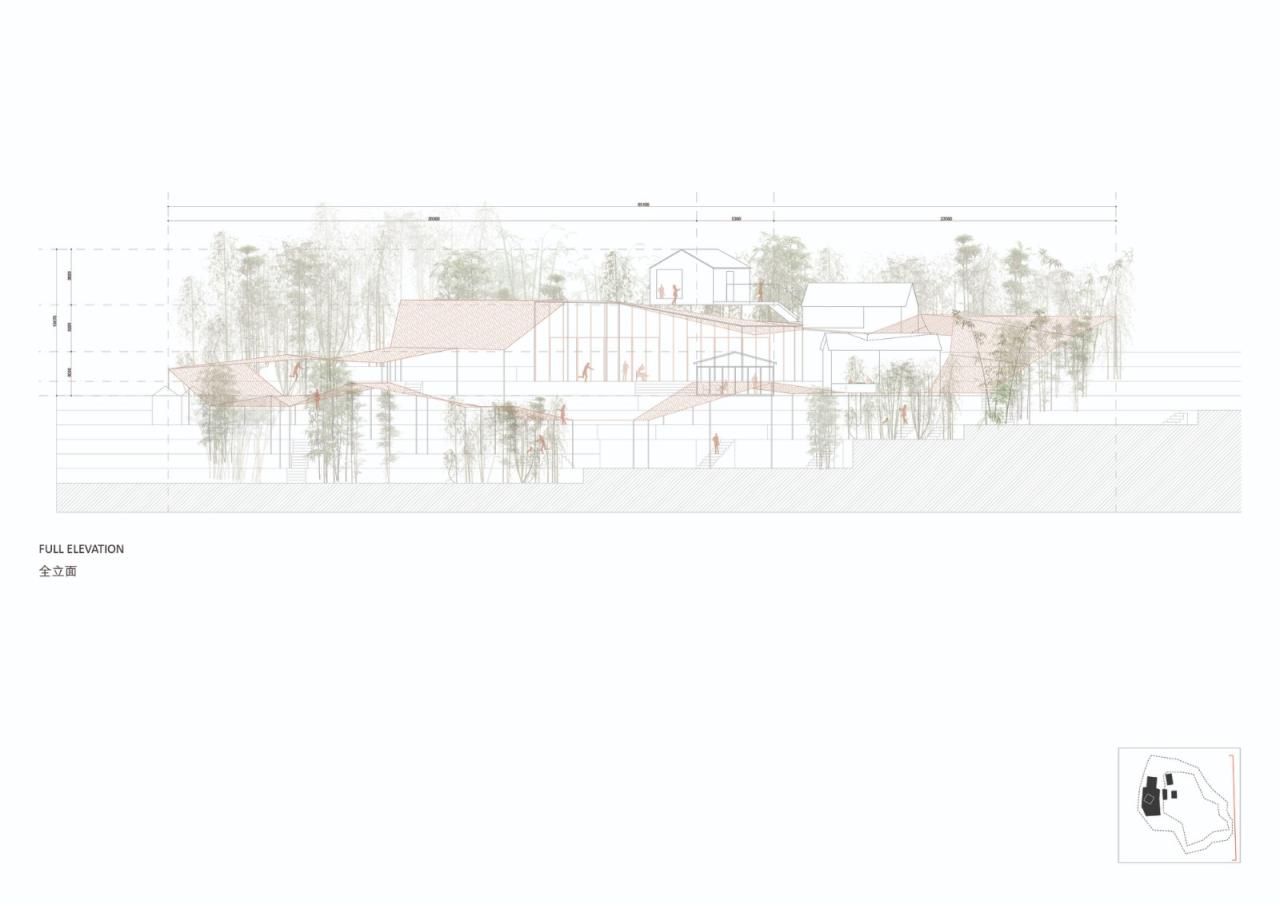 BIM建筑|青龙坞流云廊 / 藤本壮介事务所