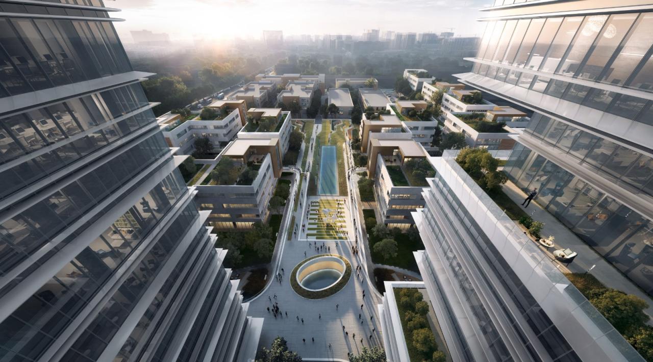 BIM建筑|“新冠疫情”和“逆全球化”冲击下，产业社区“破局”的六大路径 / 三益中国