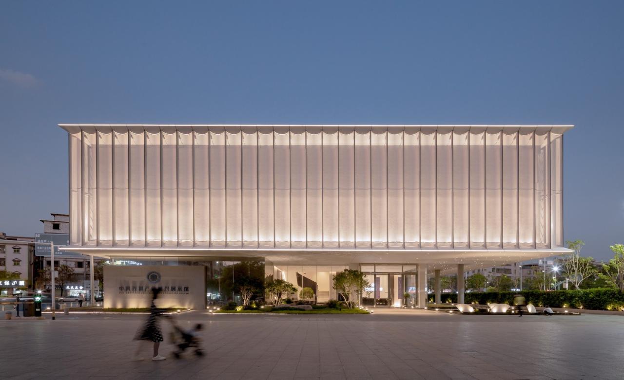 BIM建筑|东莞中科先进产业振兴展示馆 / 柏涛建筑