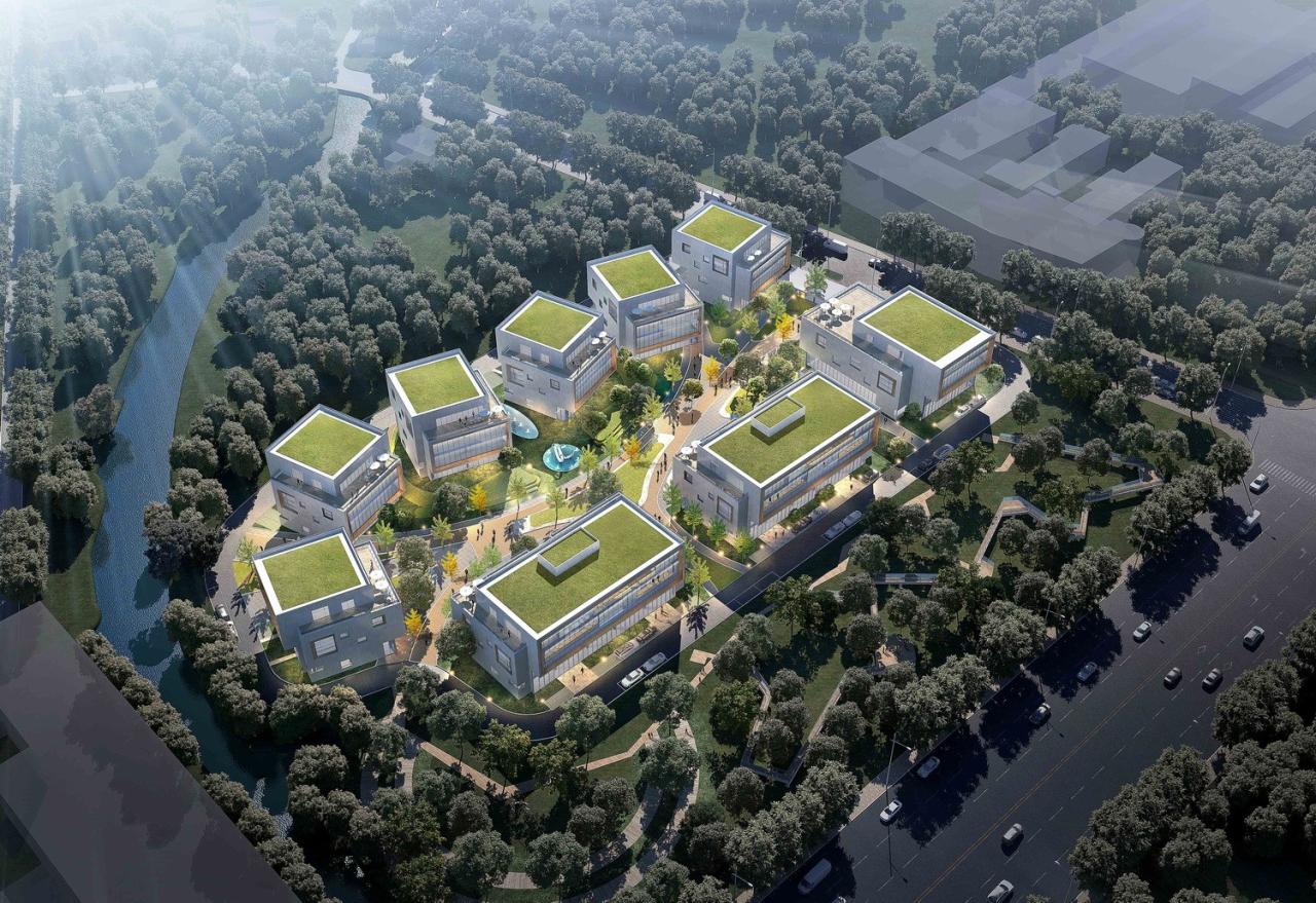 BIM建筑|“新冠疫情”和“逆全球化”冲击下，产业社区“破局”的六大路径 / 三益中国