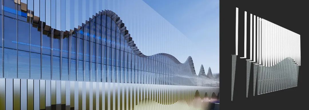 BIM建筑|南宁市双定循环经济产业园生活垃圾焚烧发电厂/ UUA