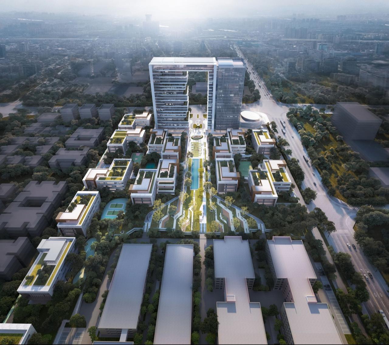 BIM建筑|“新冠疫情”和“逆全球化”冲击下，产业社区“破局”的六大路径 / 三益中国