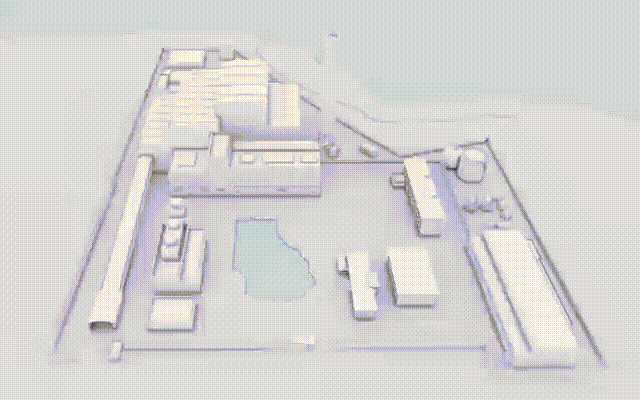 BIM建筑|嘉善伟明环保垃圾焚烧发电厂更新 / UUA建筑设计事务