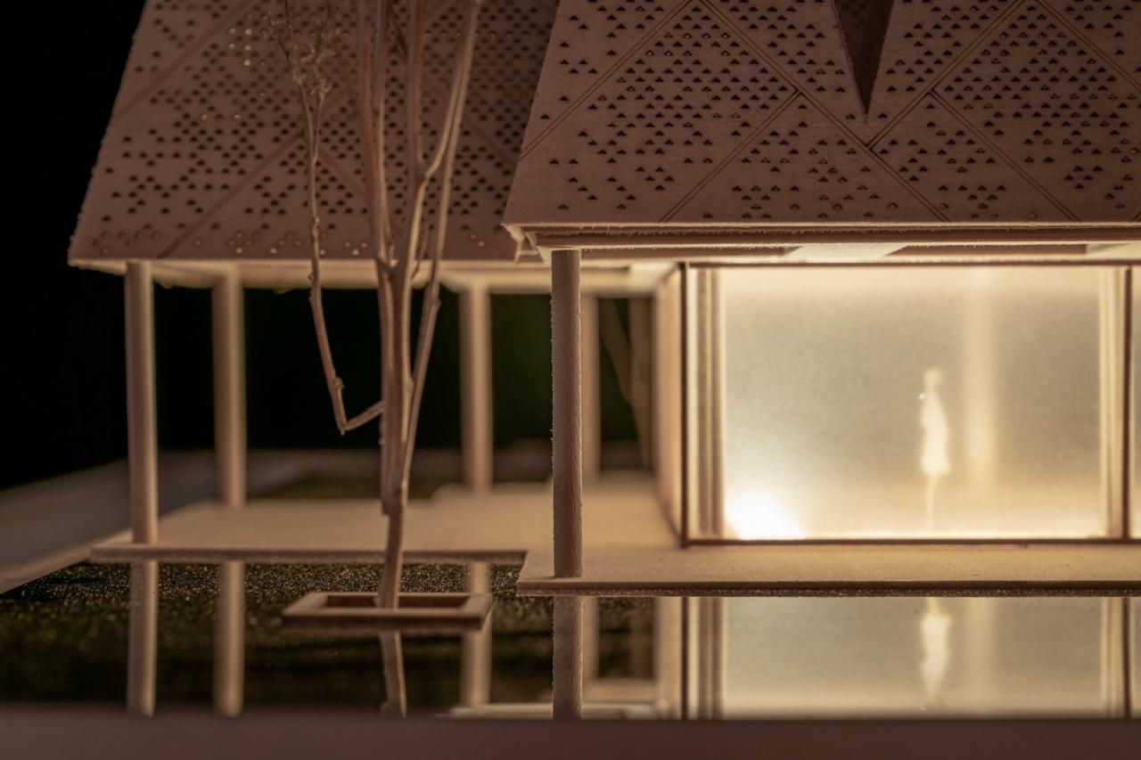 BIM建筑|水杉林餐厅：水边的风景 / goa作品