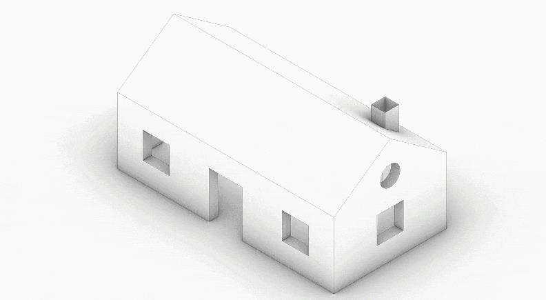 BIM建筑|《消失的房子》/ 胡泉纯