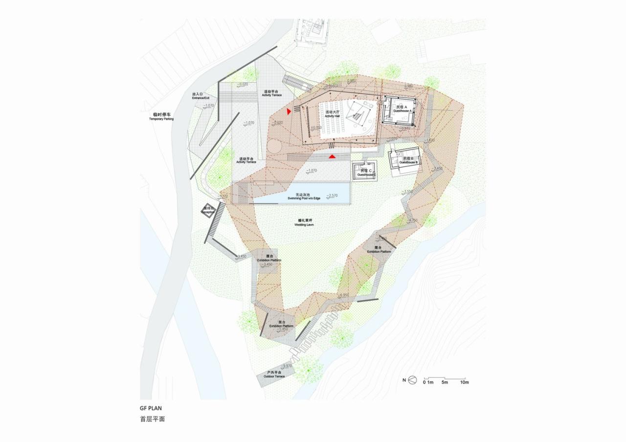 BIM建筑|青龙坞流云廊 / 藤本壮介事务所