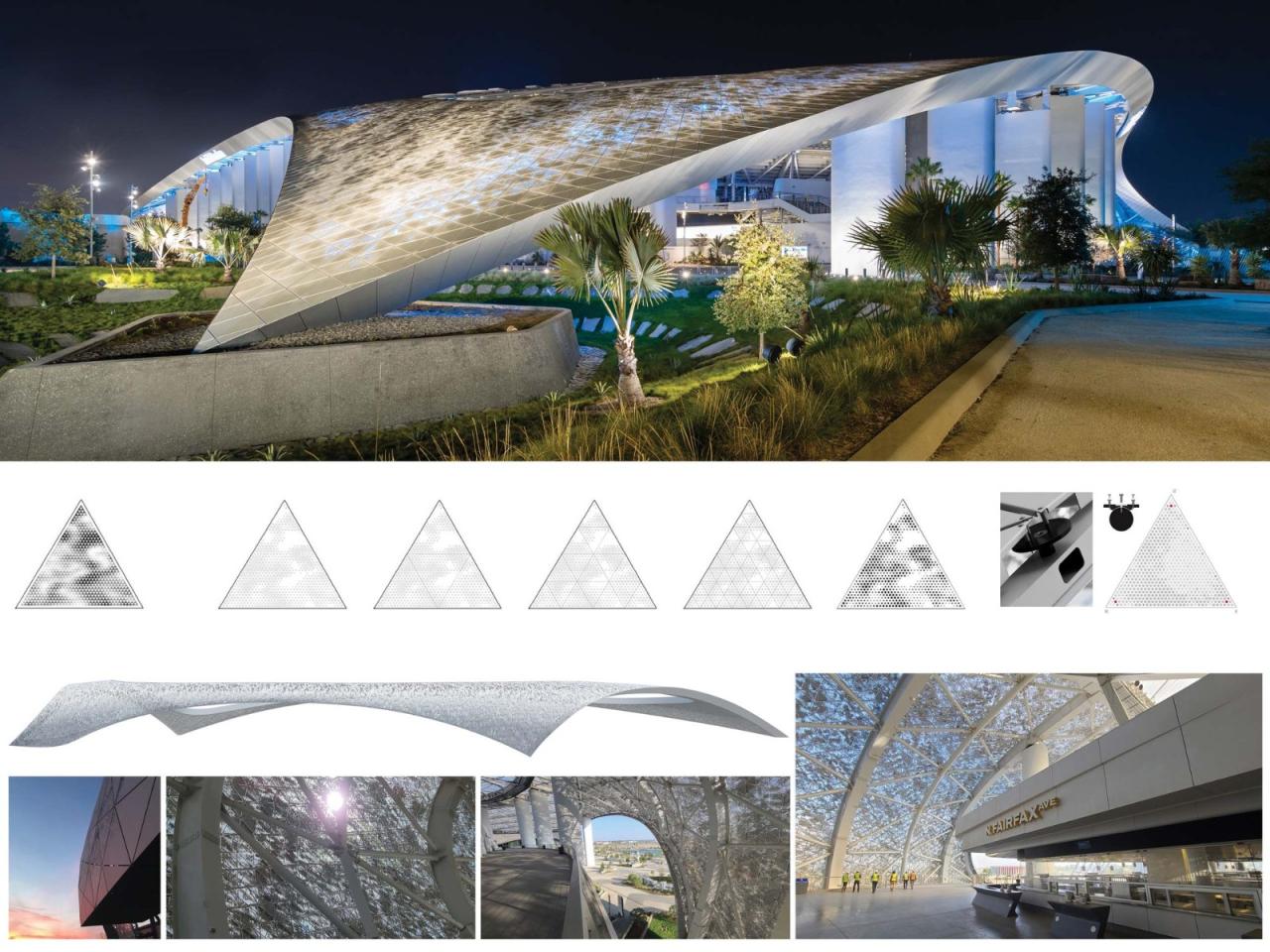 BIM建筑|洛杉矶索菲体育场 / HKS