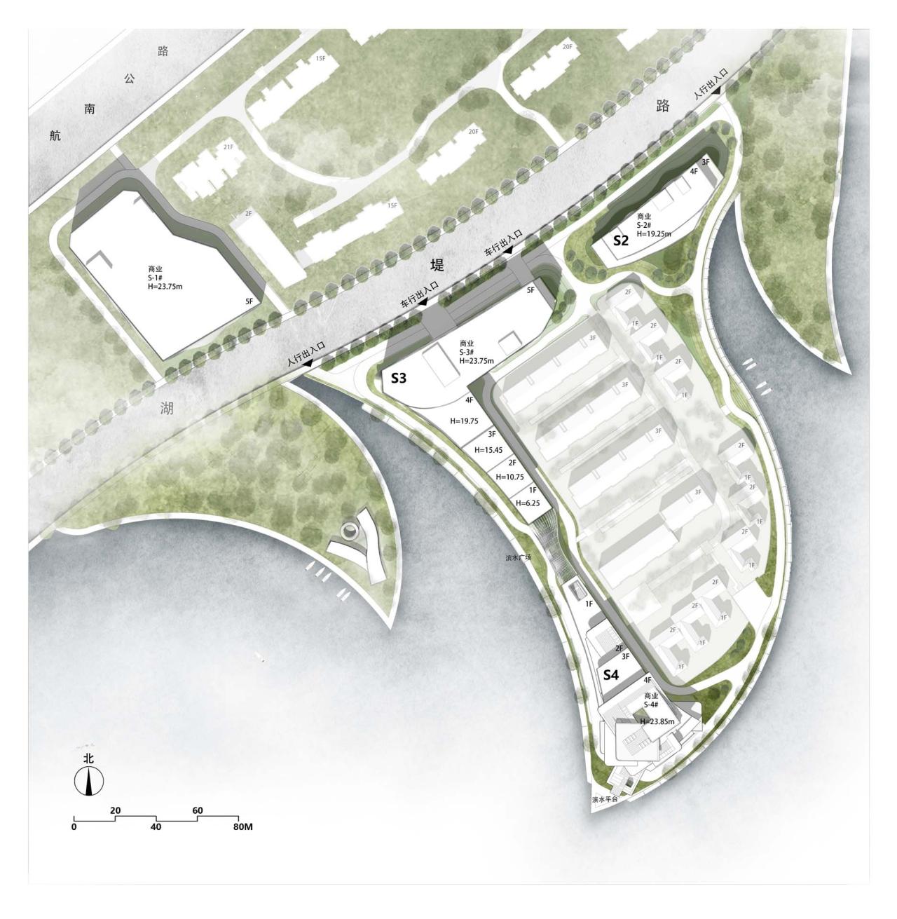 BIM建筑|漫游白色切片，上海之鱼 / 同济原作设计工作室