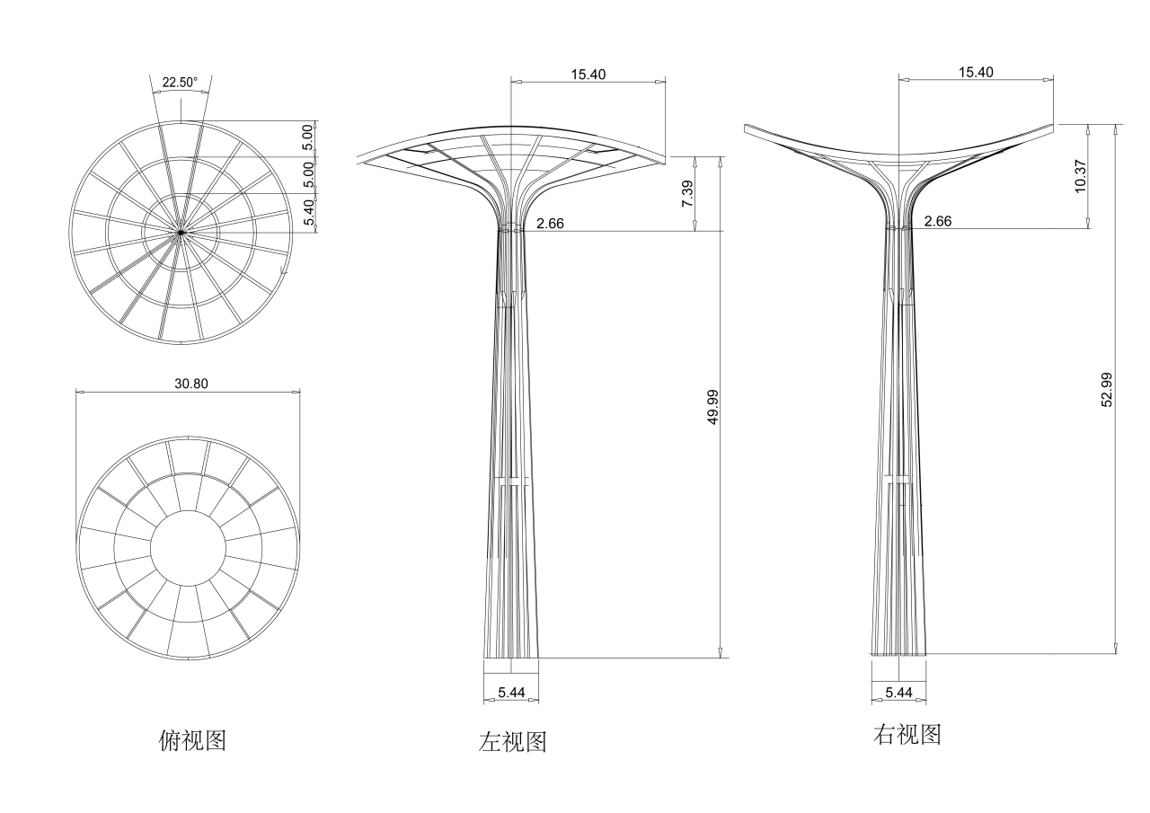 BIM建筑|重庆市北碚区西南大学人行景观桥项目 / 林聪建筑设计工作室