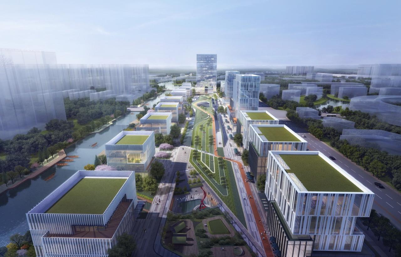 BIM建筑|“新冠疫情”和“逆全球化”冲击下，产业社区“破局”的六大路径 / 三益中国