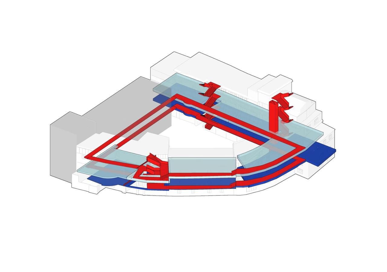 BIM建筑|深圳蓝白艺术院校 / 万社设计