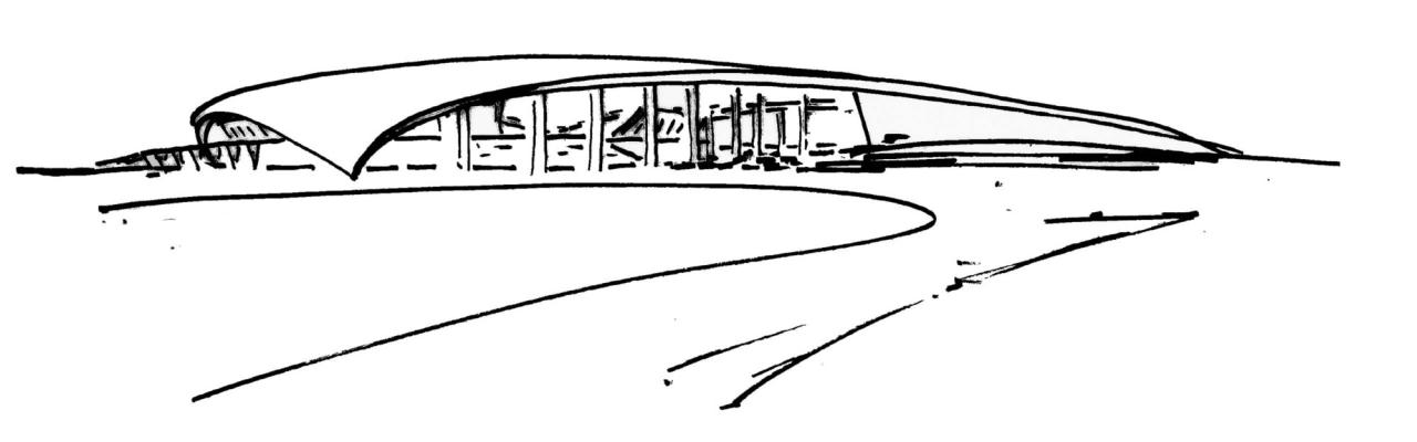 BIM建筑|洛杉矶索菲体育场 / HKS