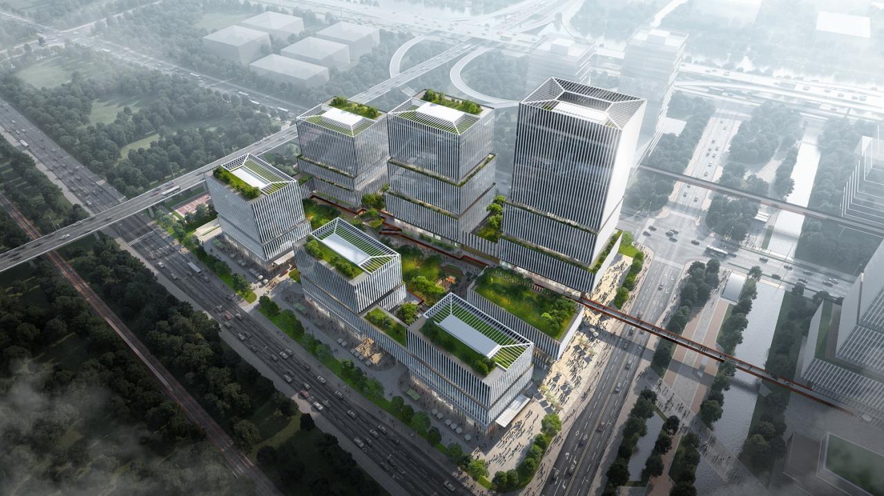 BIM建筑|打造向心科技谷：长三角金融科技产业中心 / FTA