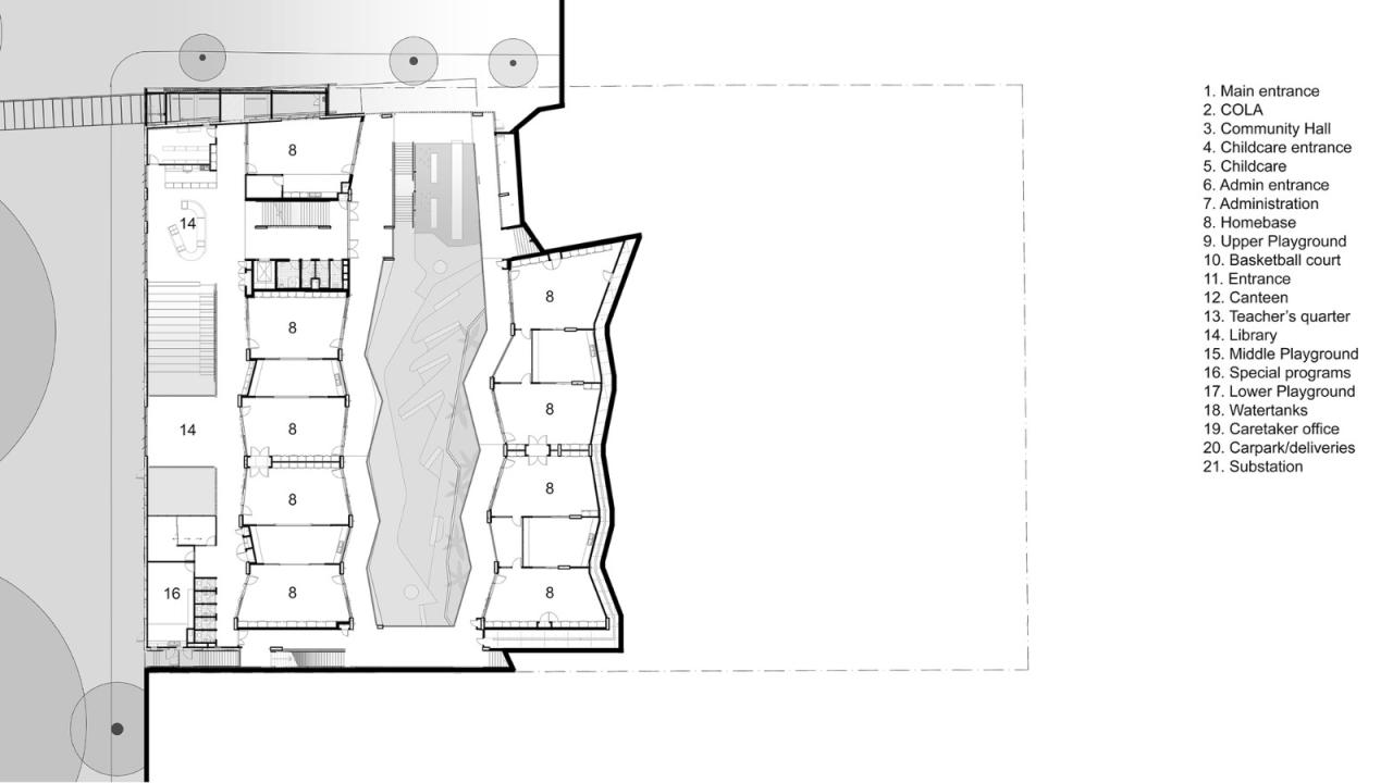BIM建筑|Ultimo 公立小学/ DesignInc+ Lacoste + Stevenson + bmc2 architectes