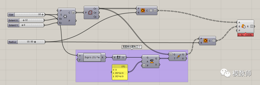 BIM问答|Grasshopper参数化设计教程——圈圈纹