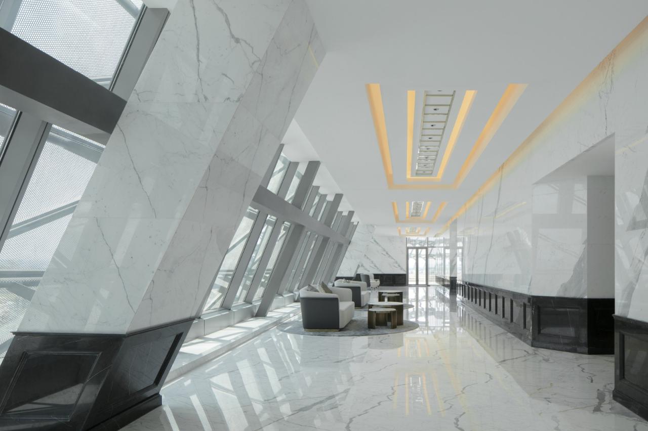 BIM建筑|长沙大王山朗豪酒店 / 蓝天组