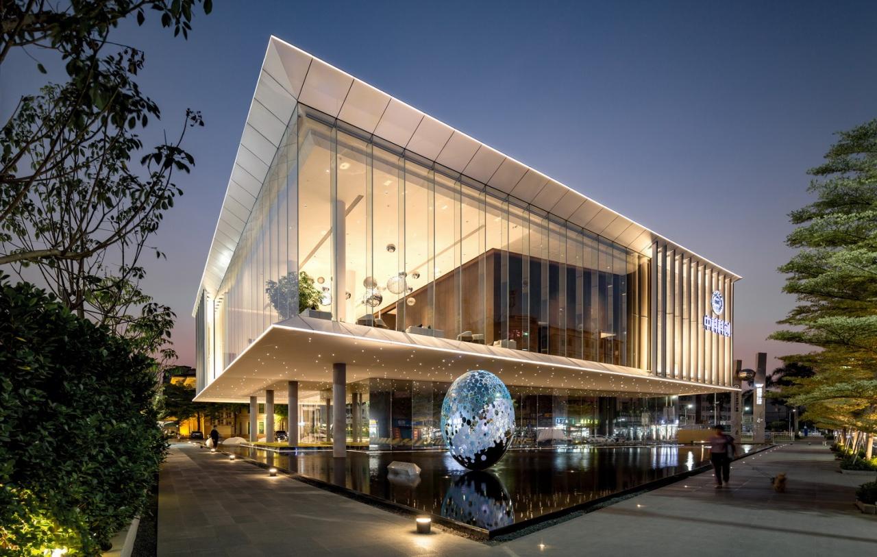 BIM建筑|东莞中科先进产业振兴展示馆 / 柏涛建筑