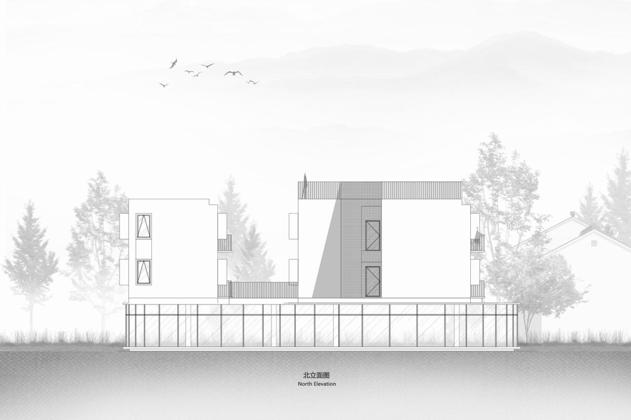 BIM建筑|漂浮的房子 / 巢羽建筑设计事务所