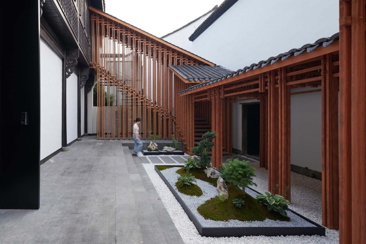 BIM建筑|“借山重影”，塘栖枇杷博物馆 / 田之间建筑