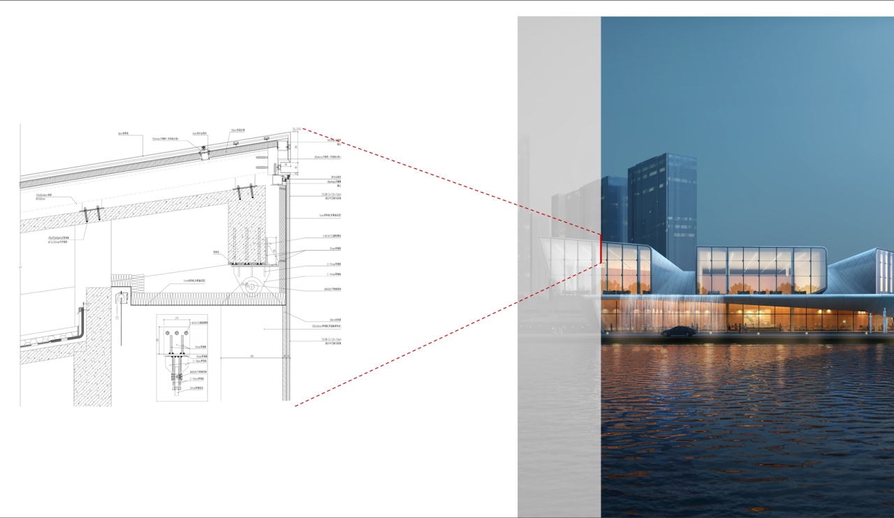 BIM建筑|赣州锦润 ▪ 滨江云宸展示中心 / 成执设计