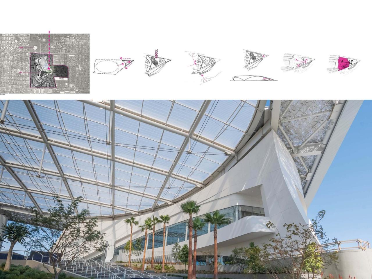 BIM建筑|洛杉矶索菲体育场 / HKS