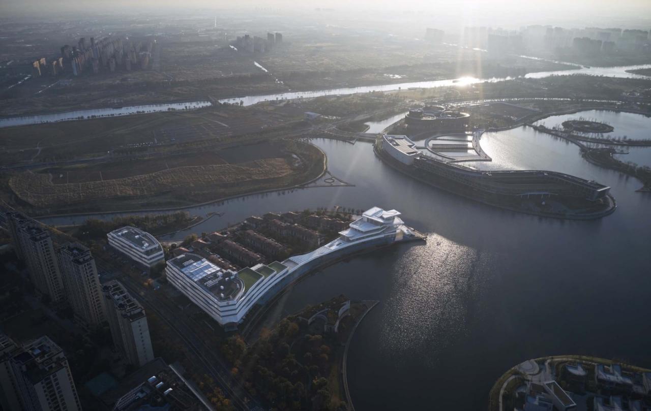 BIM建筑|漫游白色切片，上海之鱼 / 同济原作设计工作室