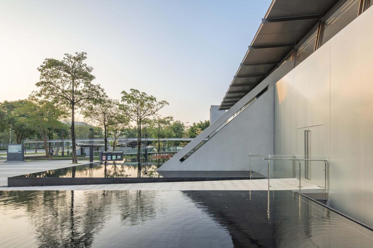 BIM建筑|蓬江智水展示中心 / WAU建筑事务所