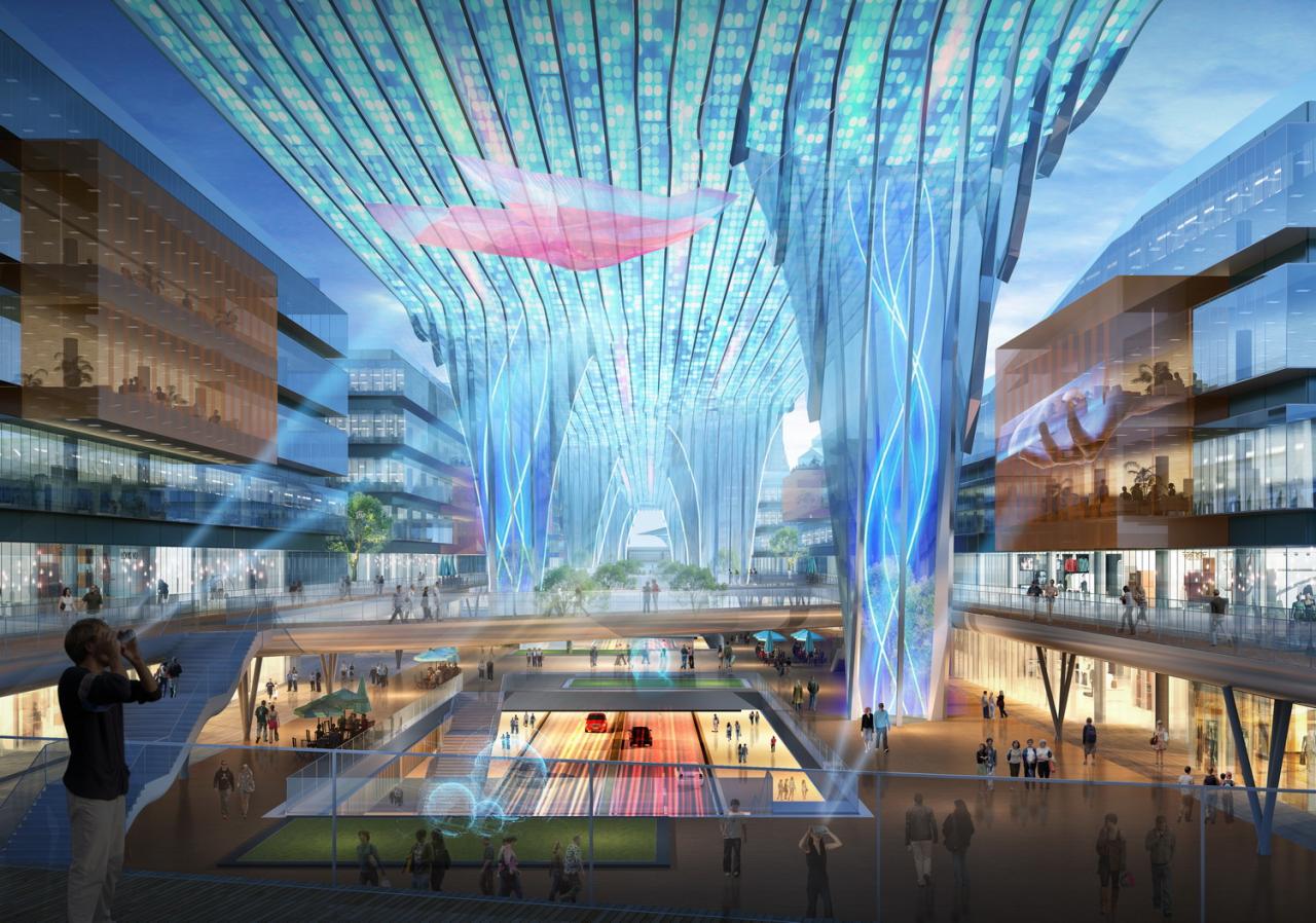 BIM建筑|小米北京新总部概念规划 / FTA