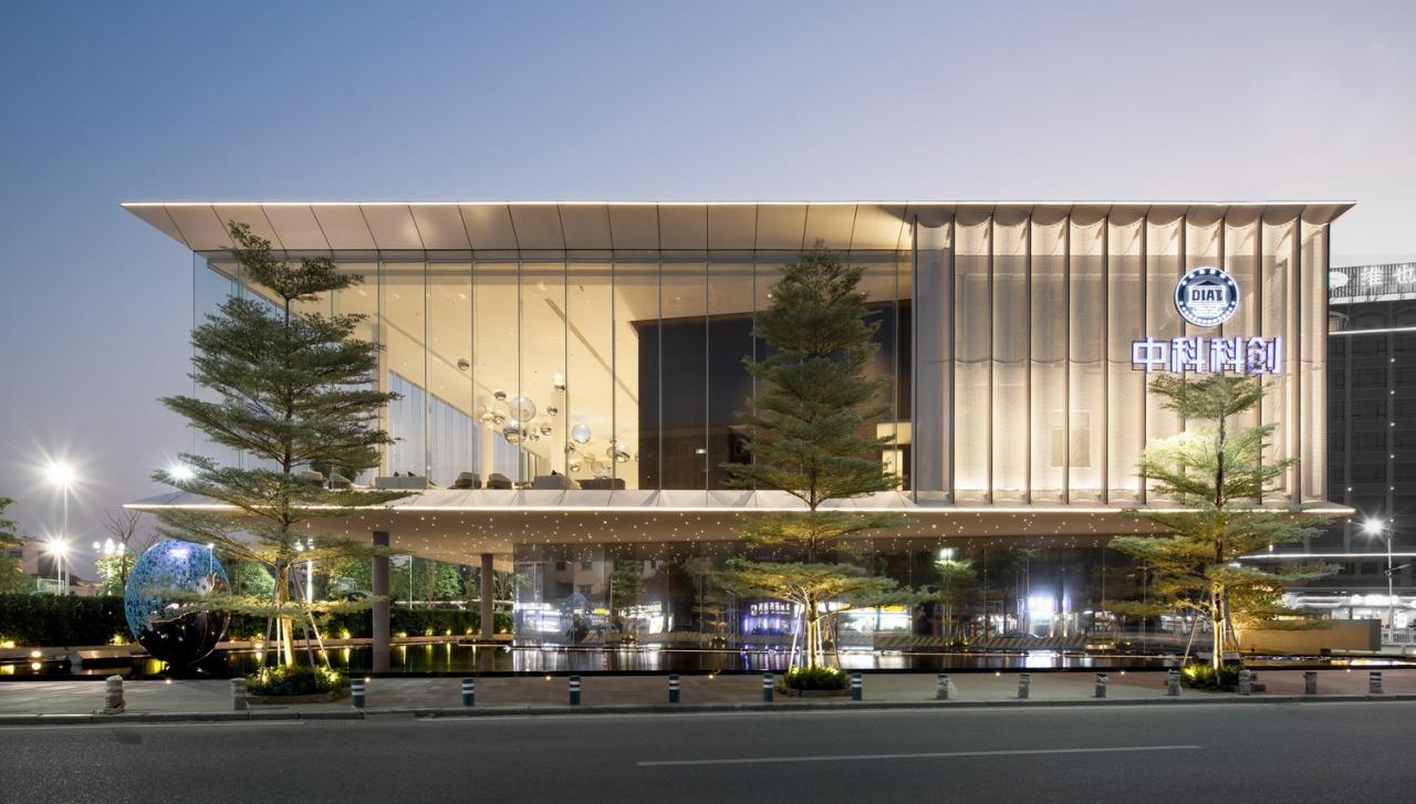 BIM建筑|东莞中科先进产业振兴展示馆 / 柏涛建筑
