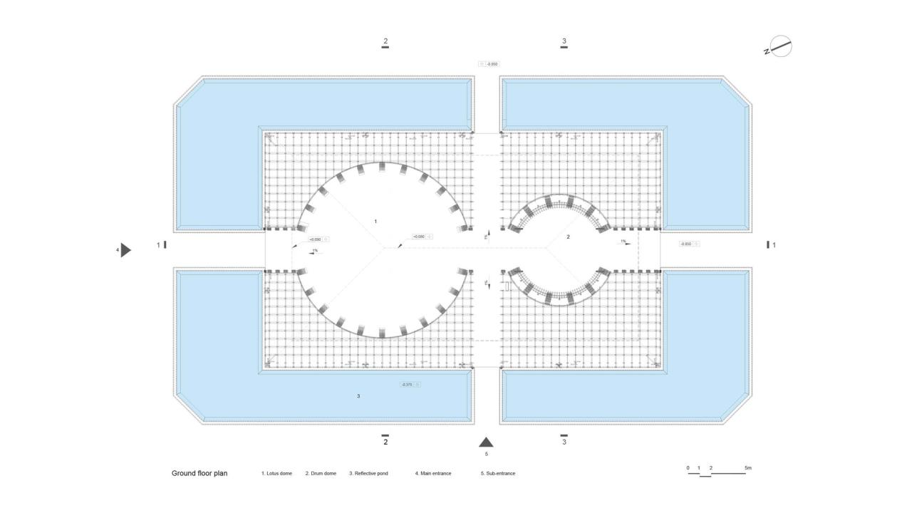 BIM建筑|42000 根竹竿，富国岛大世界欢迎中心 / 武重义建筑事务所