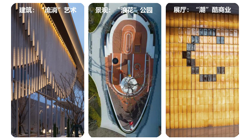 BIM建筑|流动魅力的艺术邂逅 如东金地至尚 ▪ 展示中心 / 成执设计