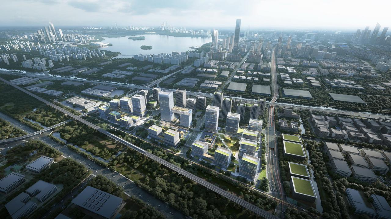 BIM建筑|打造向心科技谷：长三角金融科技产业中心 / FTA