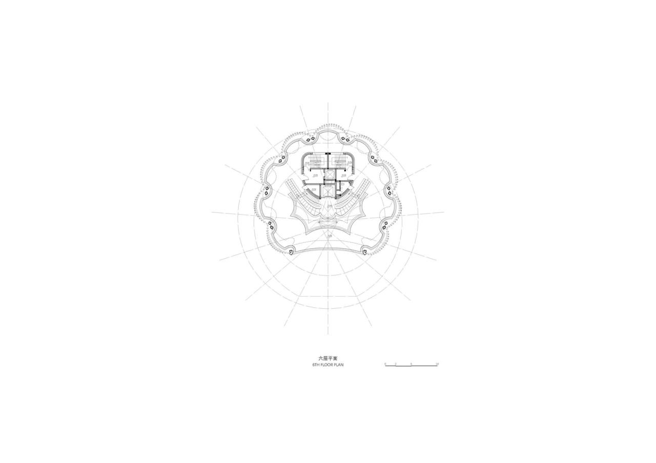 BIM建筑|成都熊猫基地熊猫塔，机械‘竹笋’ / UDG.零号工作室
