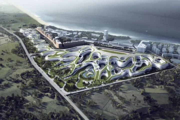 BIM建筑|中央美术学院青岛校区设计方案 / CAA