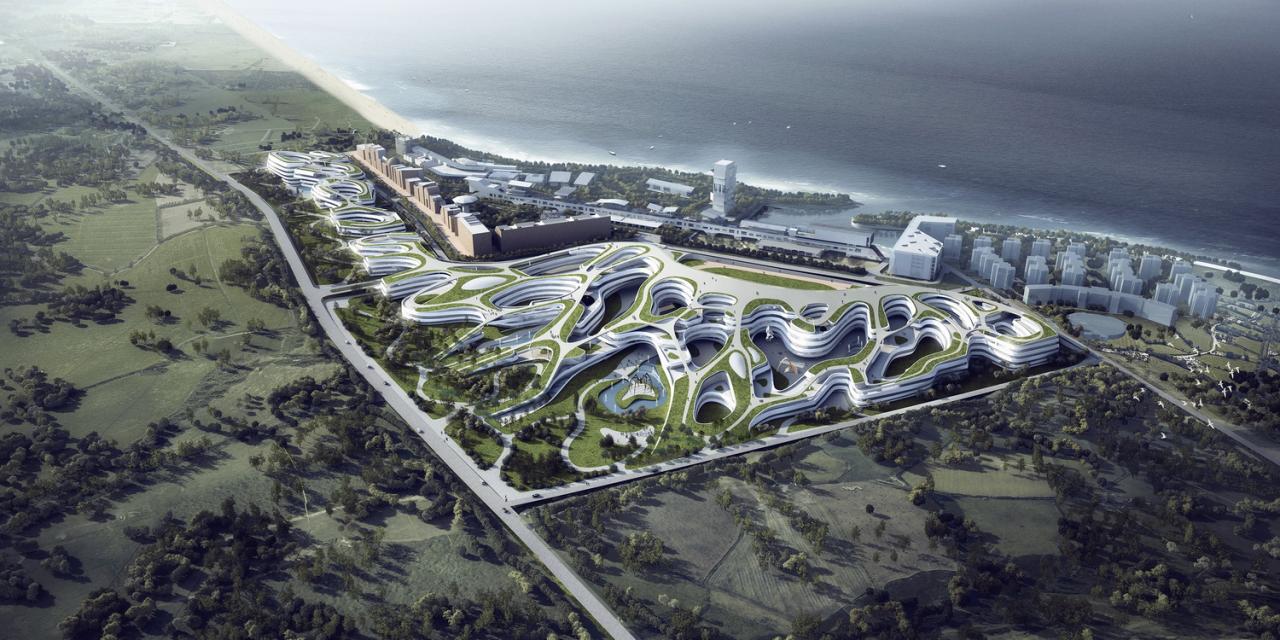 BIM建筑|中央美术学院青岛校区设计方案 / CAA